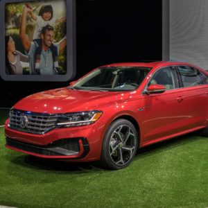 2020 Volkswagen Passat showcase at the North American International Auto Show