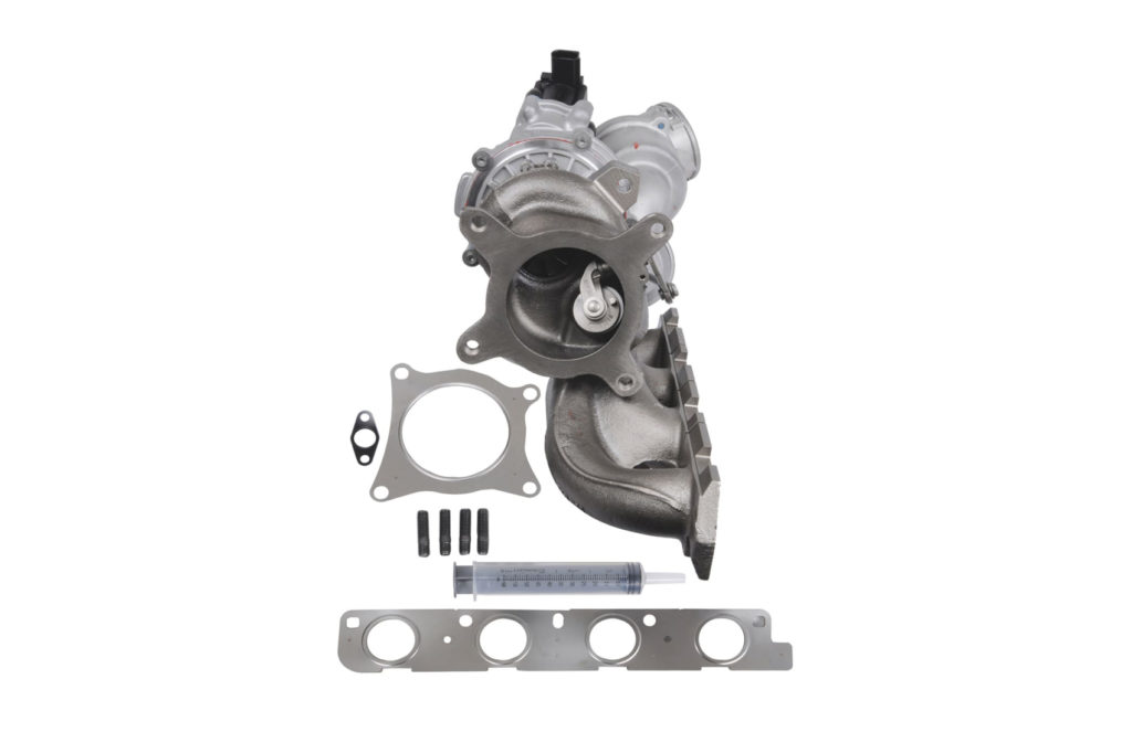 A1 Cardone Remanufactured Turbocharger Isolated