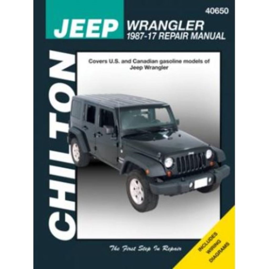 chilton jeep wrangler manual