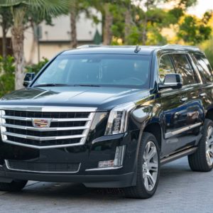 Black Cadillac Escalade