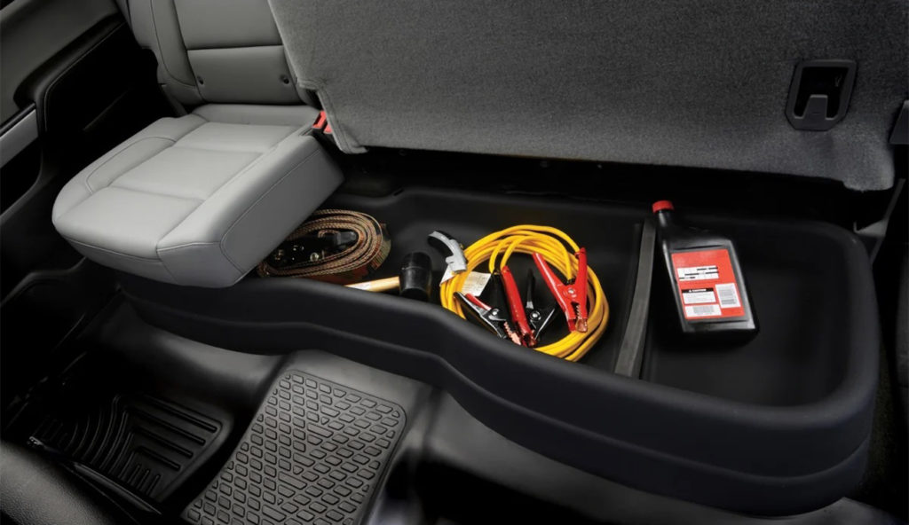 Chevrolet Silverado Under Seat Storage Box