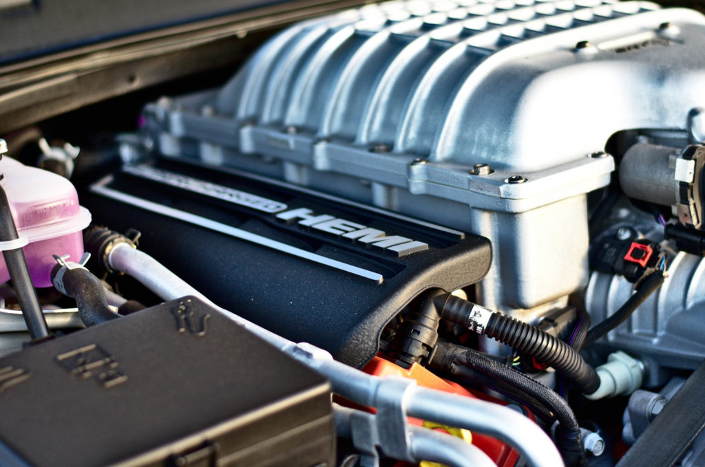 image of a hemi engine