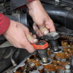 ignition coils of a car