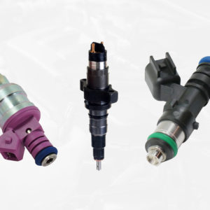 different fuel injectors for car