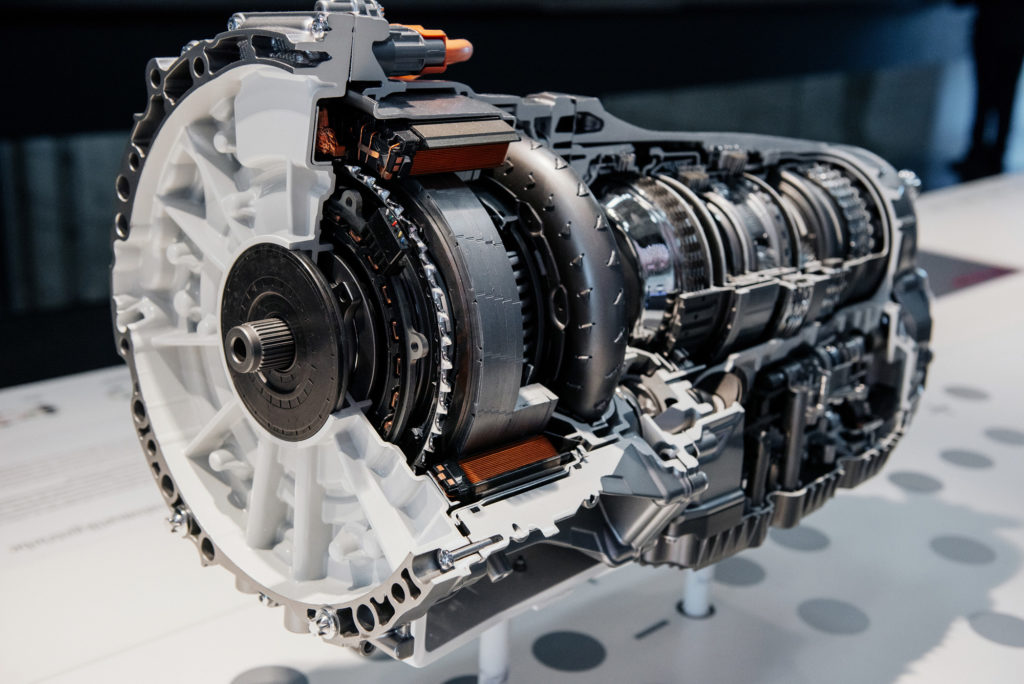 new automatic transmision cross section view