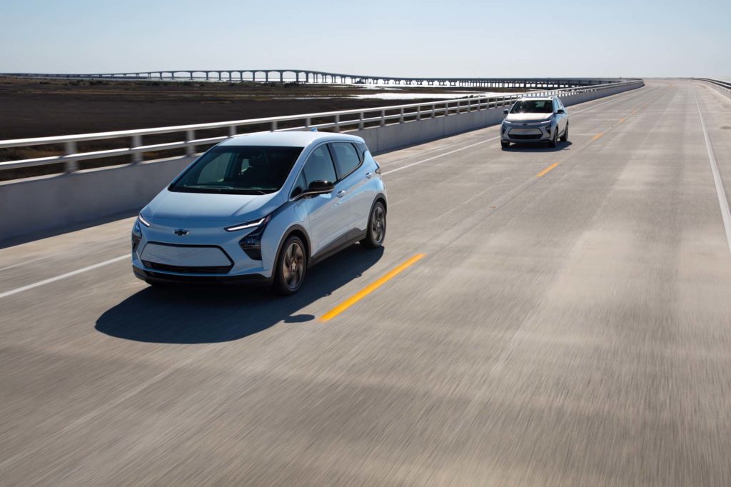 2022 chevrolet bolt ev speeding chevrolet pressroom