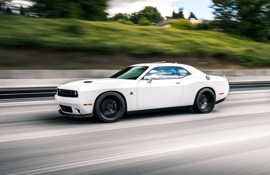 dodge charger on the street