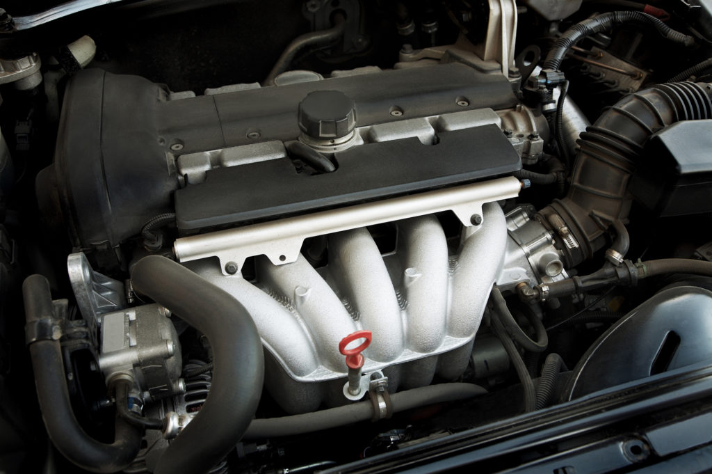 car intake manifold clear view