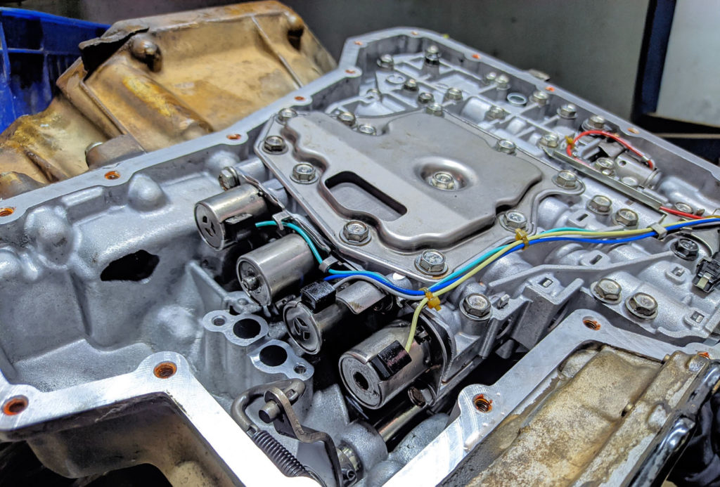 shift solenoid of an automatic transmission