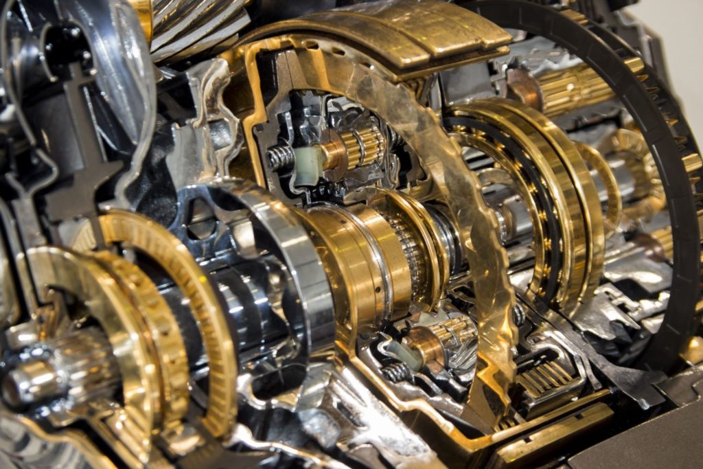 cross section of an automatic transmission