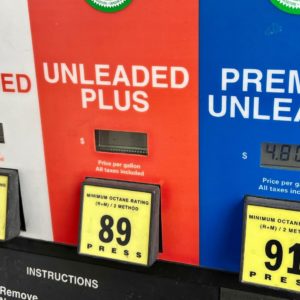 unleaded gas