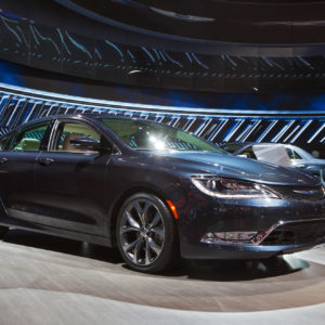 2017 chrysler 200 on display