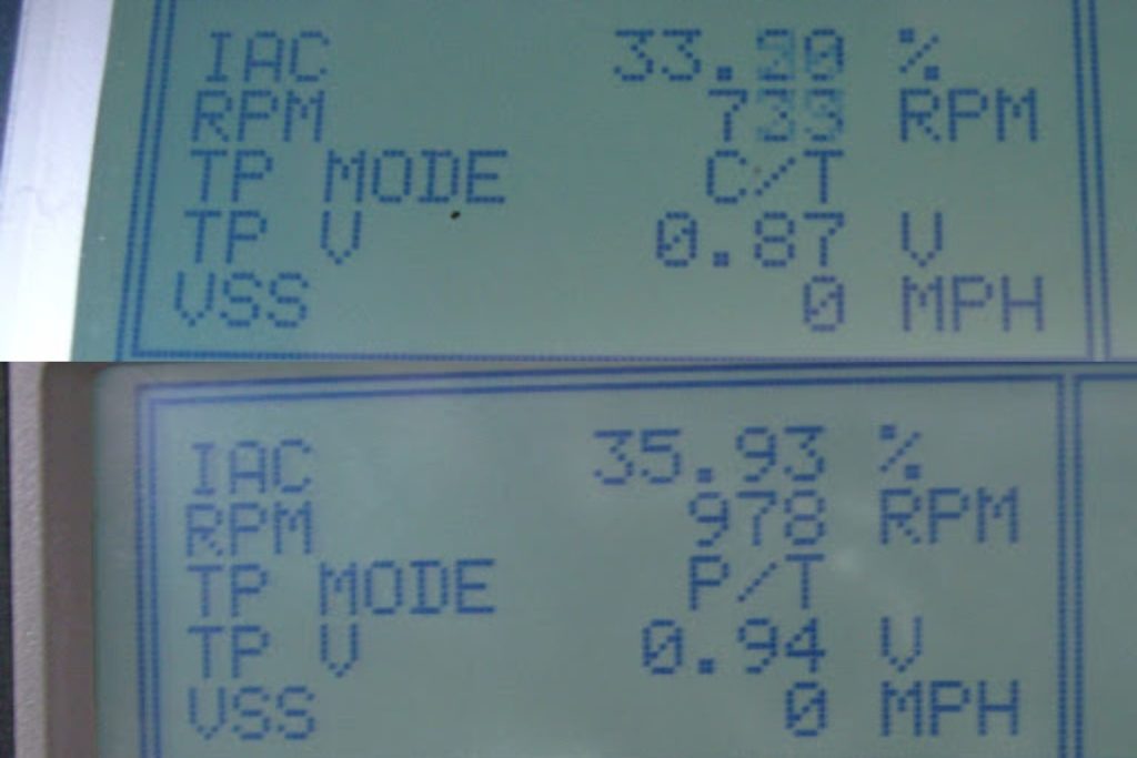 p2177 scan tool displaying results