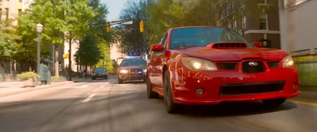 subaru impreza wrx baby driver sony pictures