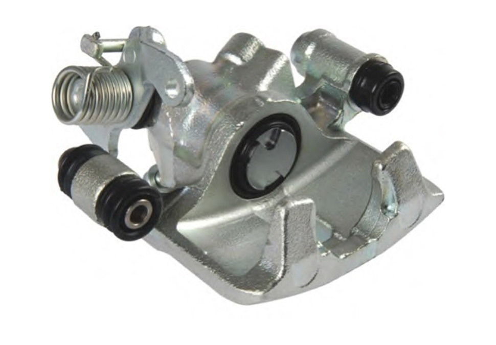 car rear caliper with built in mechanism