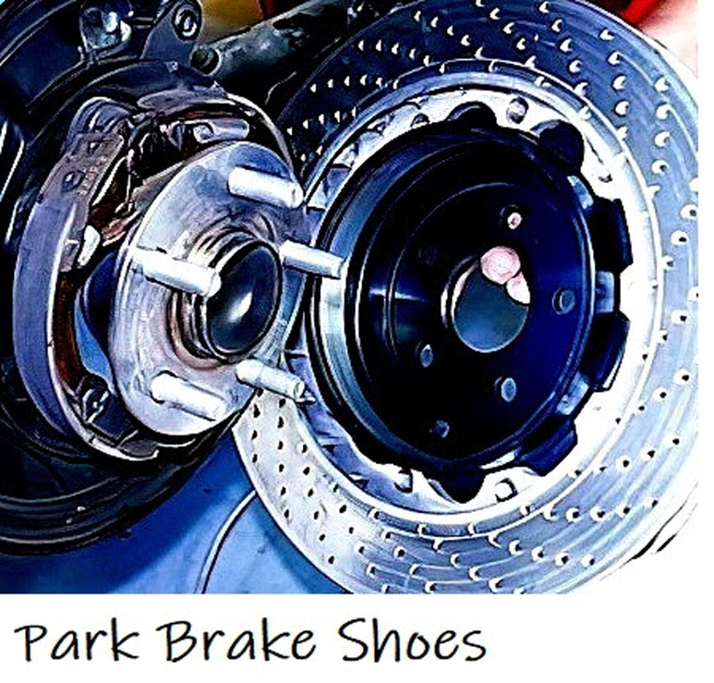 common style of car parking brakes