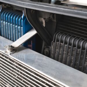 radiator and oil cooler line