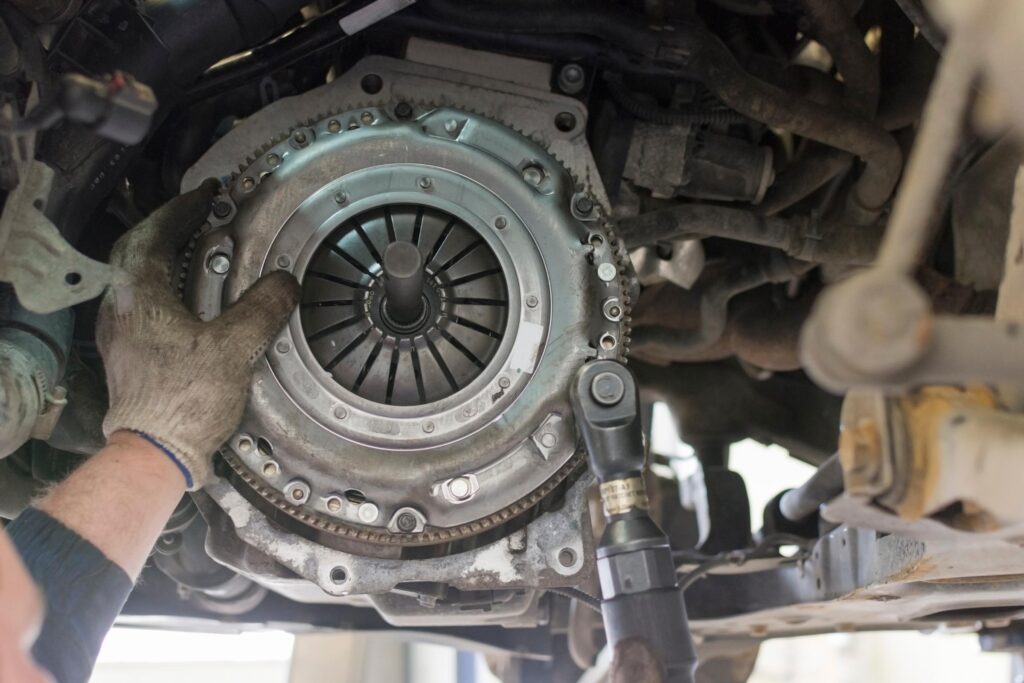 car clutch replacement process