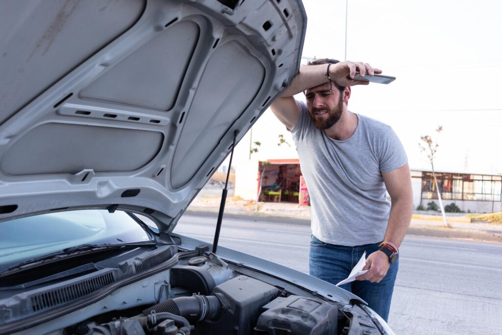 driver car transmission started overheating