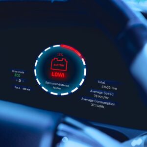 illuminated charging system failure light