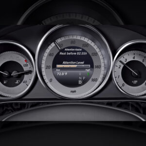 mercedes benz attention assist feature activated