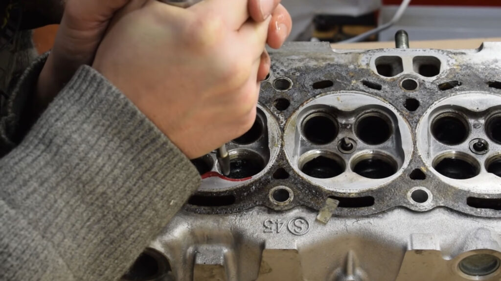 car cylinder head porting procedure screenshot from driving 4 answers youtube