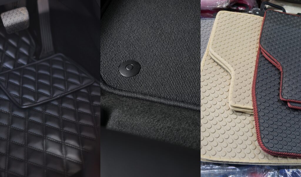 different types of car floor mat