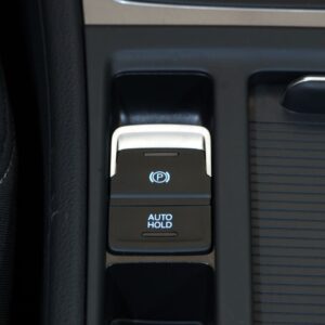 image of an automotive auto hold switch