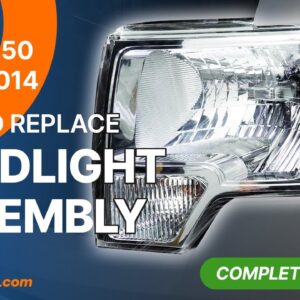 ford f 150 headlight assembly replacement thumbnail