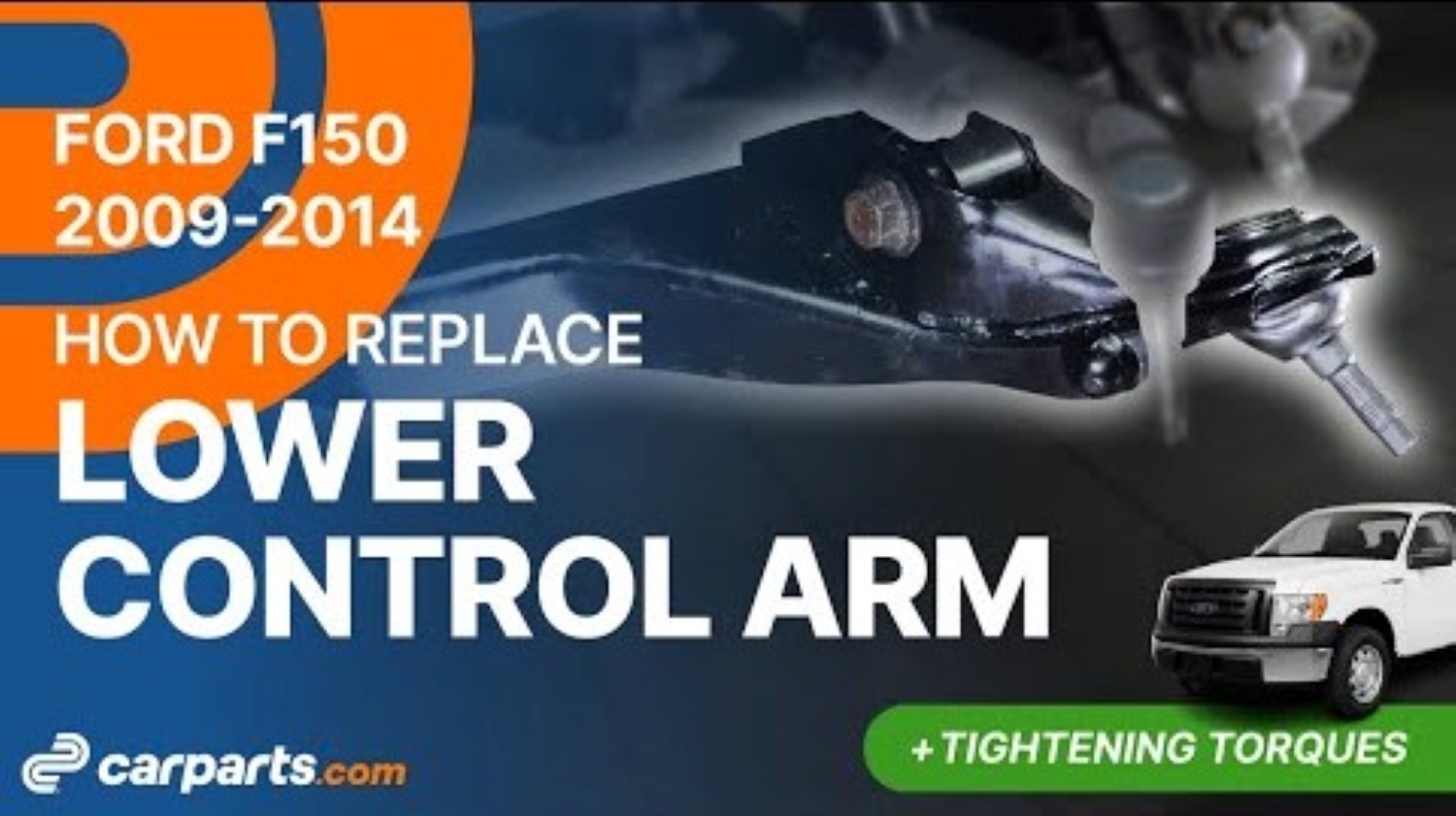 How To Replace Lower Control Arms Ford F In The Garage