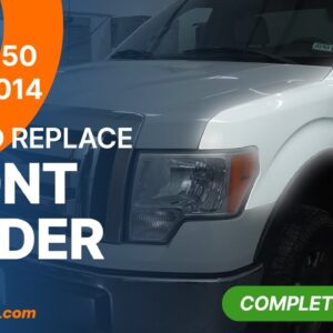 how to replace the front fender 2009 2014 ford f150