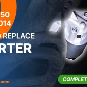 how to replace the starter on a 2009 2014 ford f 150