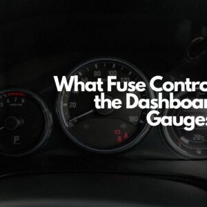 instrument cluster fuse controls dashboard gauges