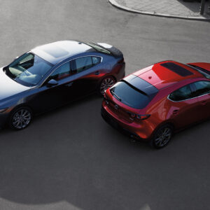 2023 Mazda3 model. Photo by Mazda USA Newsroom.