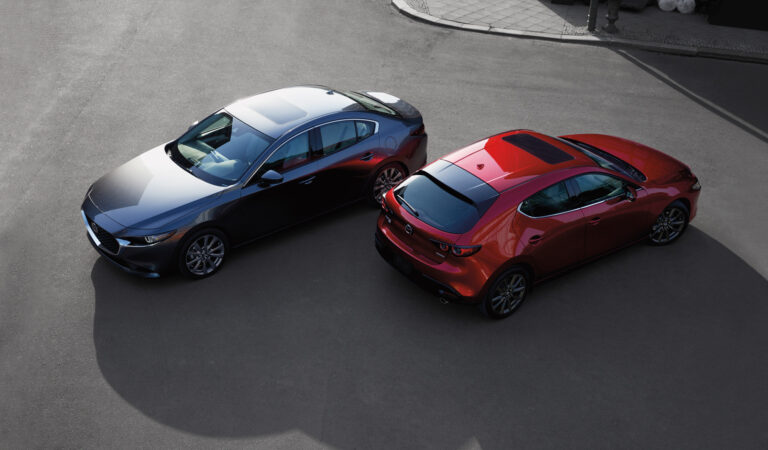 2023 Mazda3 model. Photo by Mazda USA Newsroom.