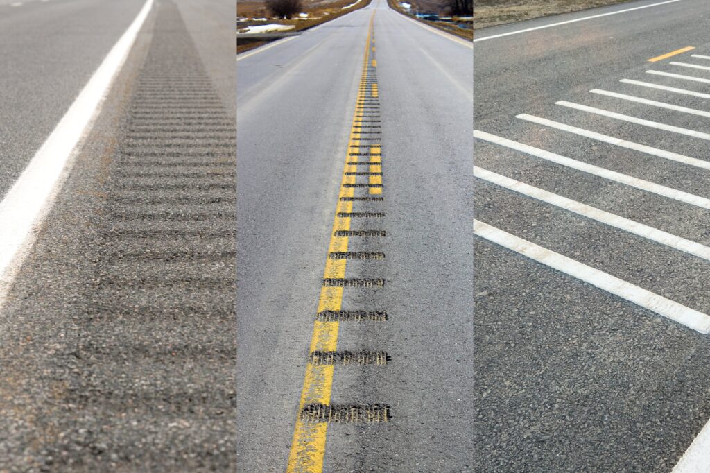 different rumble strips