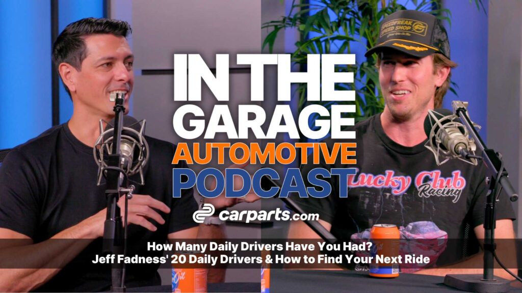 In the Garage Automative Podcast Episode 1 Jeff Fadness