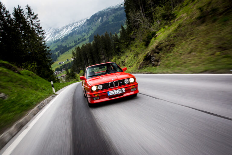 bmw m3 e30 road travel bmw press