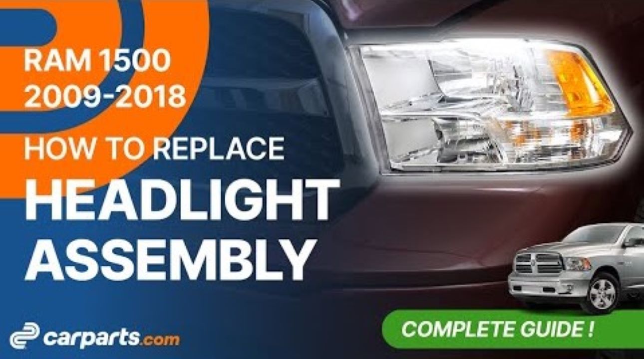 2012 dodge ram 1500 deals headlight bulb replacement