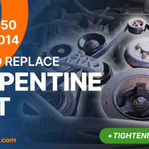 how to replace serpentine belt 2009 2014 ford f 150