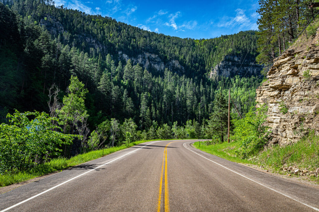 spearfish canyon highway south dakota