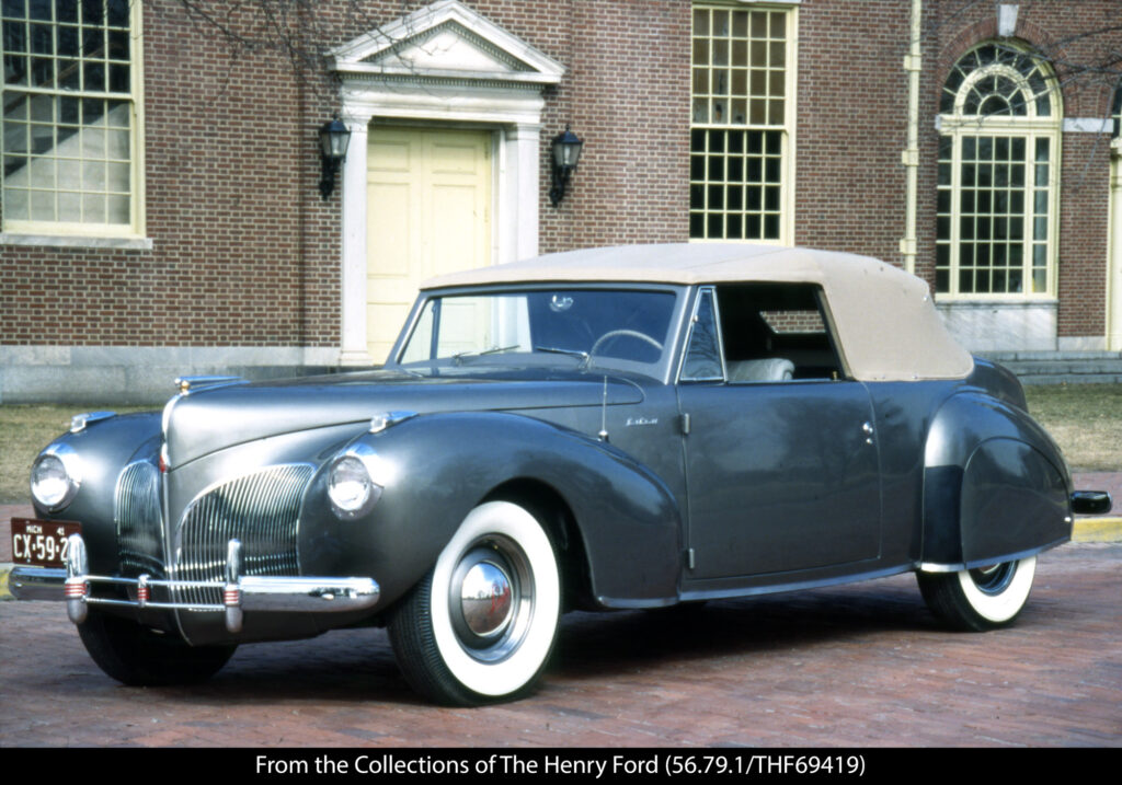 1941 lincoln continental lincoln media center