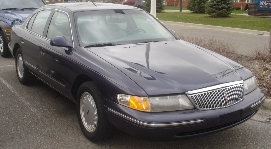 1995 lincoln continental wikimedia