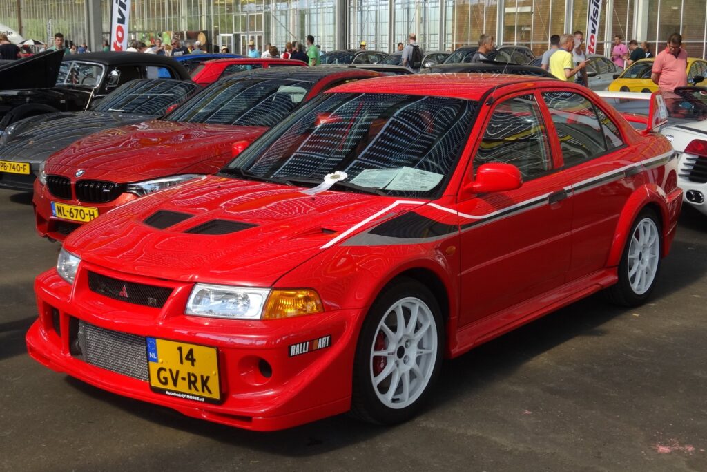 image of a 2001 mitsubishi evolution vi