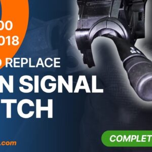 how to replace the turn signal switch 2009 2018 dodge ram 1500