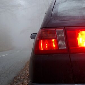 tail light assembly of a car