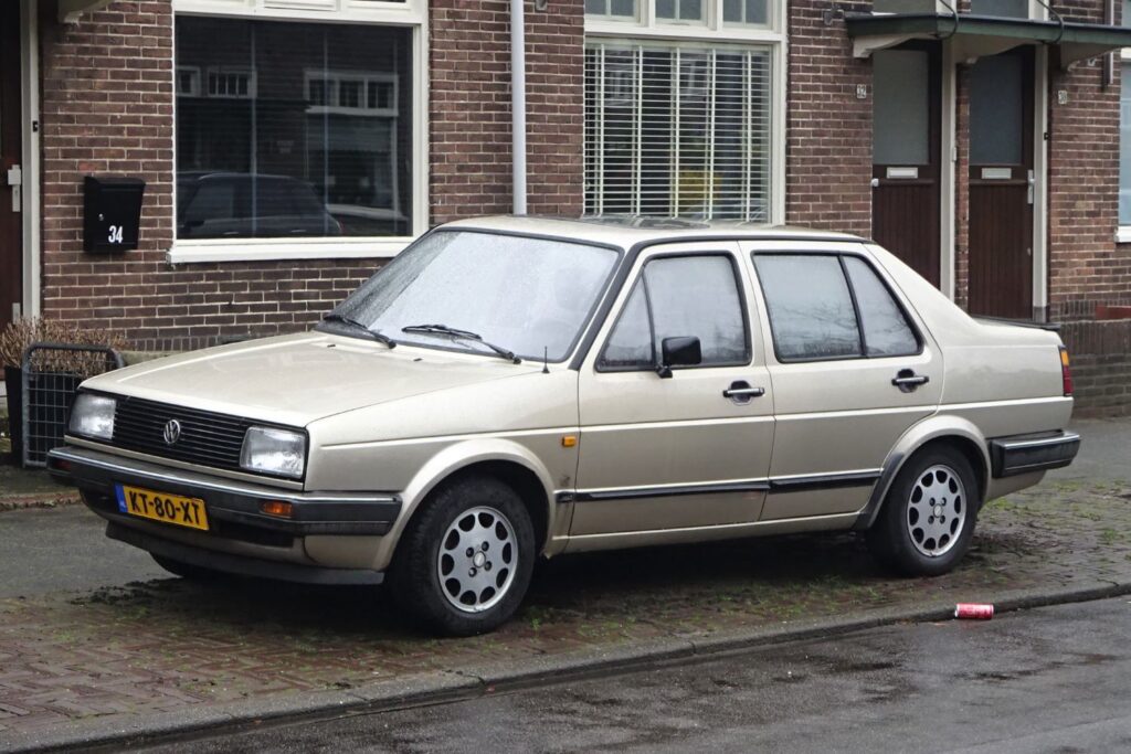 image of a second gen vw jetta