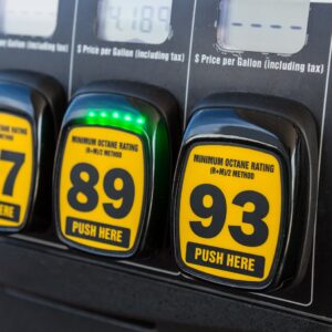 image of gasoline octane ratings