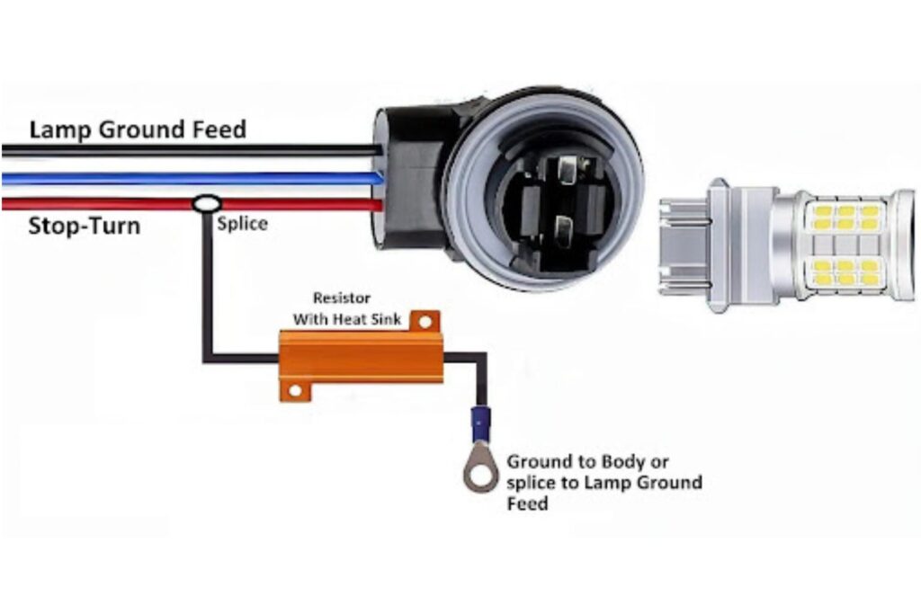 sample diagram for led load signal