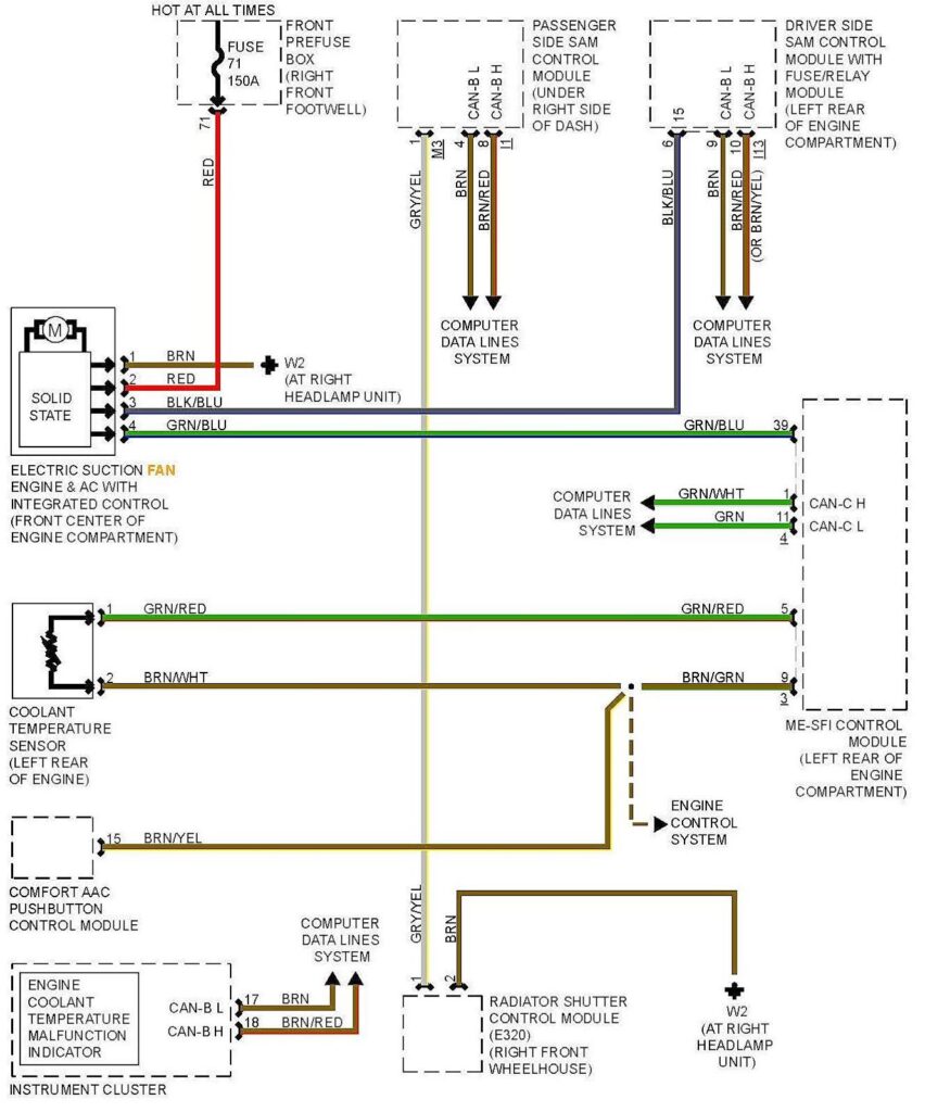 aftermarket wiring schematics look like this diagram for the 2004 mercedes